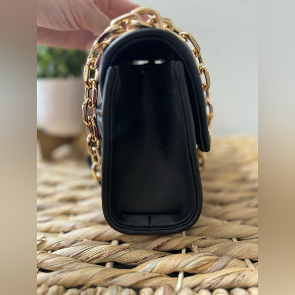 Authentic Michael Kors Serena small flap, crossbody studded bag. - Picture 7 of 9